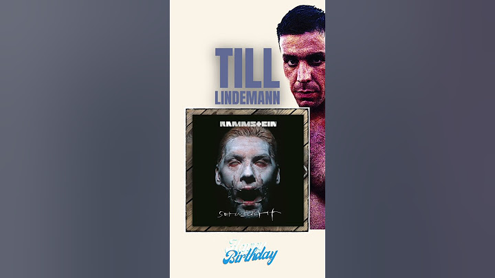 Till Lindemann | Happy 😃 Birthday 🎉