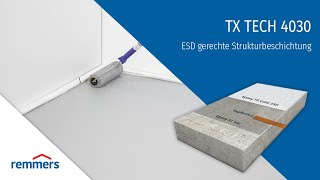ESD gerechte Strukturbeschichtung – TX TECH 4030 von Remmers