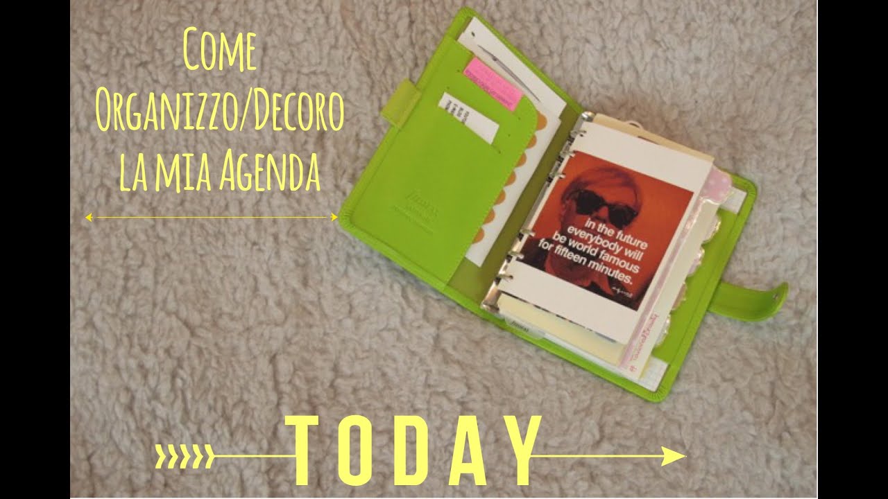 HOW TO: Come organizzo l’agenda (FILOFAX SAFFIANO PERSONAL)  || FedericaEffe