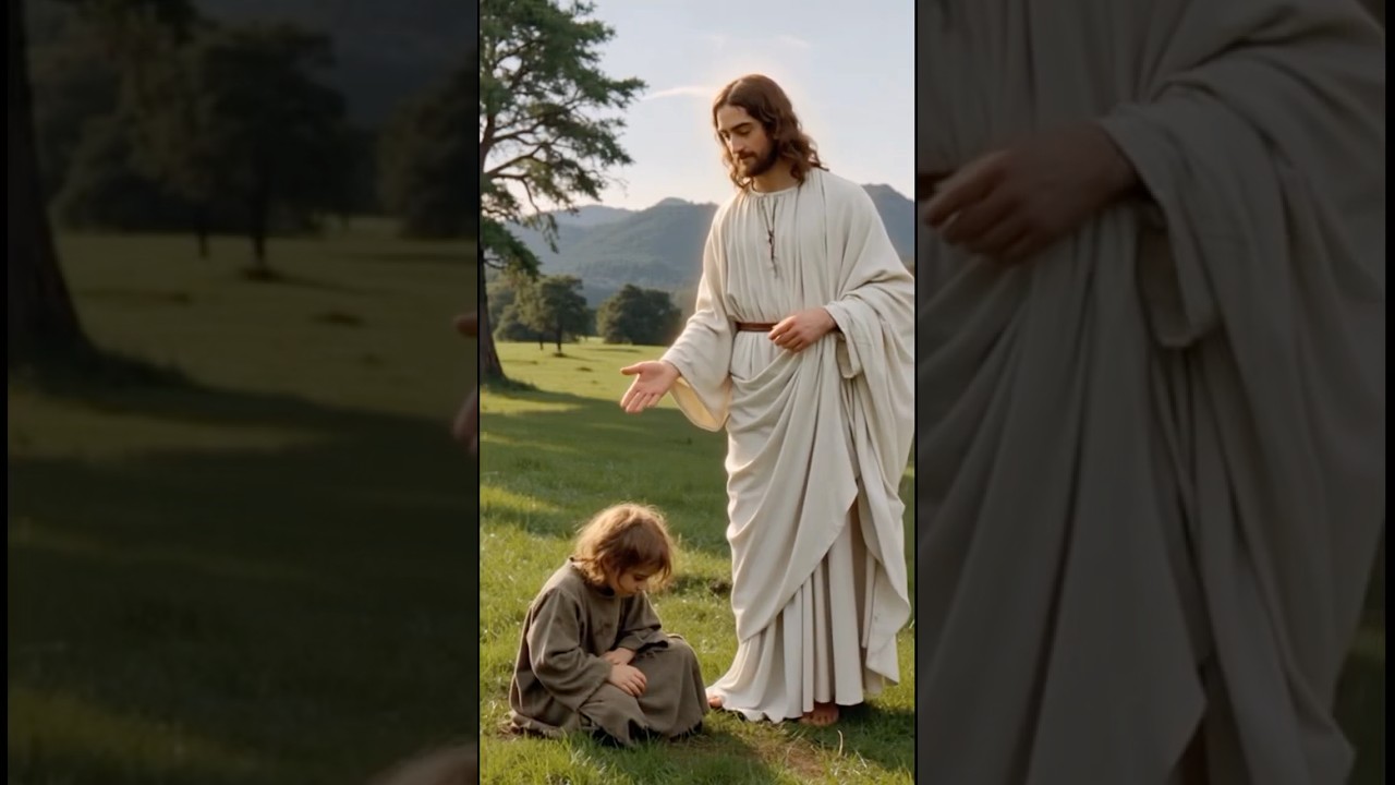 Jesus Heals a child Abandonment by Parents❤️ 