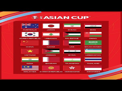 Video ????Xác định xong 24 đội dự Asian Cup 2023, Thái Lan... - youtube
