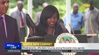 President Kenyatta announces nine ministers in reshuffle