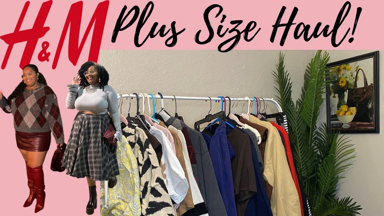 Plus Size H&M Haul! | Winter 2026 Haul! | 100% Cotton Clothing! | johnayapatricia 