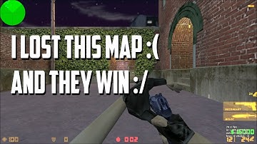 I Lost :( & they Win | CS 1.6 Gameplay with Bot Map 2 (cs_backallye) | GemTech