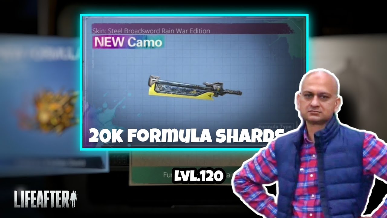 20k Formula shards 😱 Lvl. 120 exclusive Fusion | Lifeafter