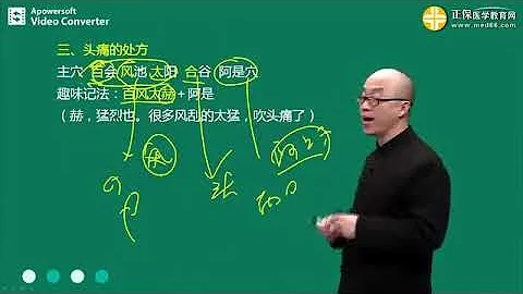 中醫執業醫師考試023頭痛（偏頭痛）腰痛 痹症 坐骨神經痛  針灸學 劉成之 - 天天要聞