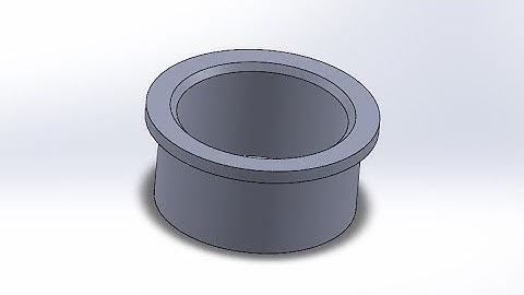 Feed Check Valve| Part - 06 Valve Cover | Solidworks Tutorials