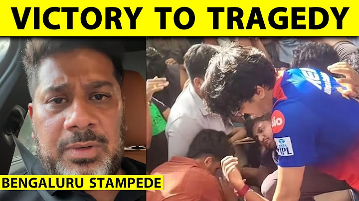 🔴 BREAKING: RCB Victory Stampede में 11 की मौत फिर भी Celebrations क्यों जारी रहीं ? Vikrant Gupta
