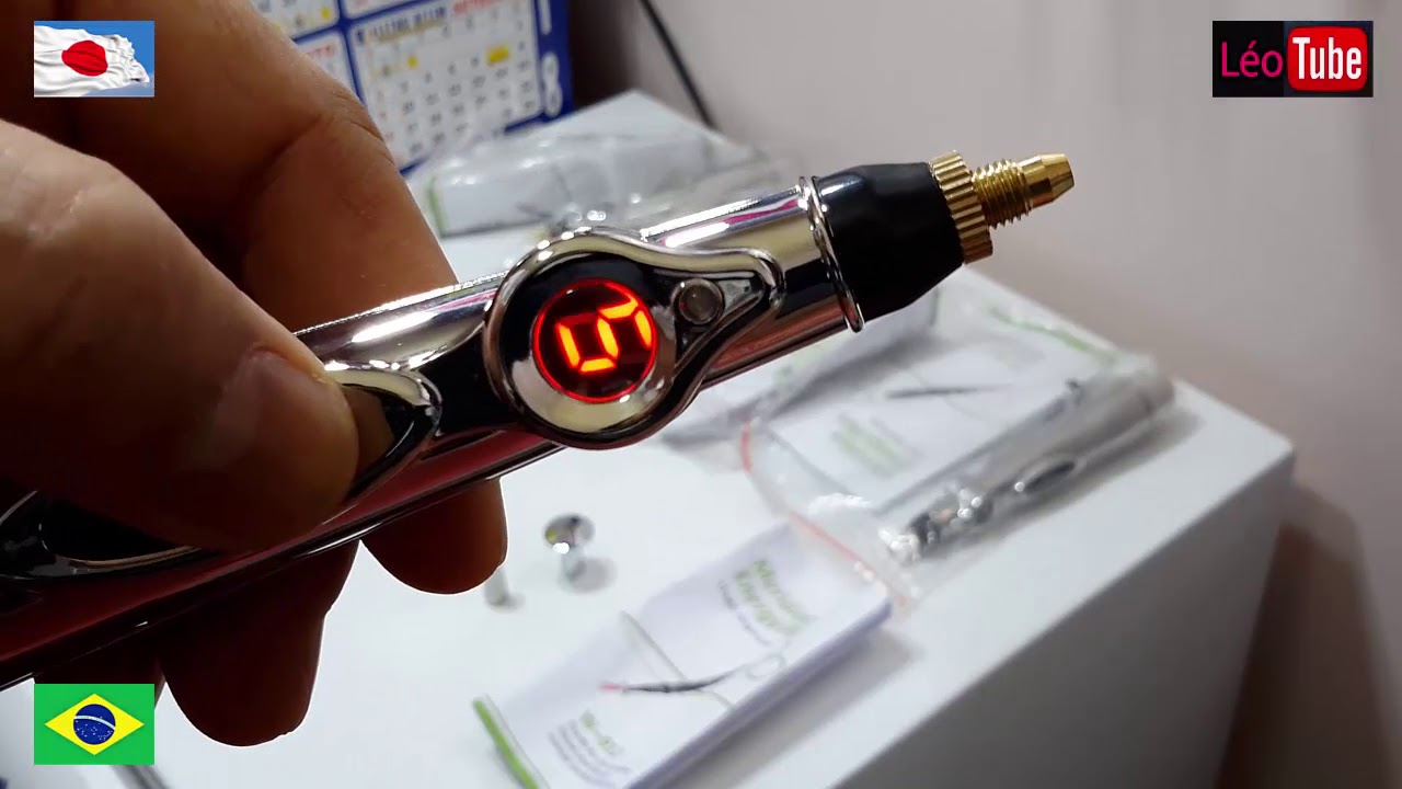 Caneta Localizadora De Pontos De Acupuntura Como Funciona Caneta Eletronica Para Acupuntura Sem Agulha Youtube