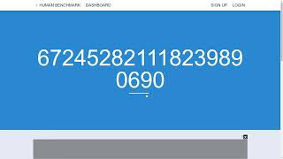 HUMANBENCHMARK NUMBER MEMORY 28 ~ 3d attempt