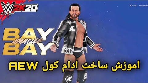 Wwe 2k20 Adam Cole custom attire ALL ELITE WRESTLING (easy make).