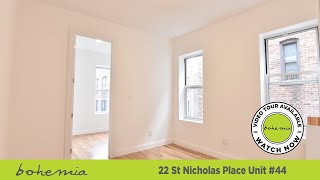 22 St Nicholas Place Unit 44 | #Harlem #SugarHill | $2,080 | 1 BR | #RENTAL IN #NYC