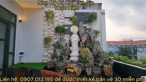 Hòn Non Bộ Tượng Phật Đẹp|Mẫu Hòn Non Bộ Thác Nước
