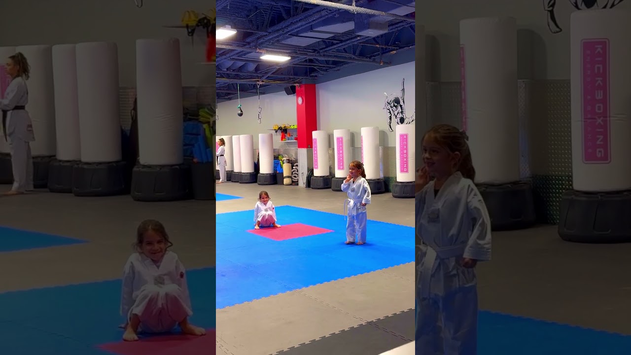 Karate Kid IN ACTION! 🥋 Mimi's EPIC Taekwondo Chop | 