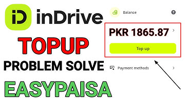 indriver topup problem solved 2026 | easypaisa indrive topup problem solved | indrive top up error