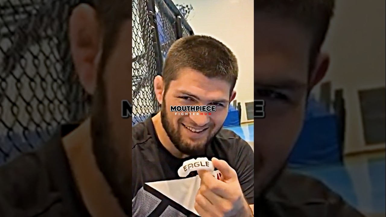 Why Khabib NEVER Uses Mouthpiece🥊🥶