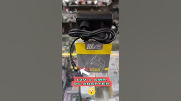 12V 1 AMP DC ADAPTER 🔋 #shorts #dc #trending #youtubeshorts #viral