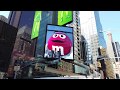 M&Ms World, New York Digital Billboard