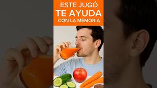 Que no te Fallé la MEMORIA, Prueba este JUGÓ 👍🏻 #vidasana #alimentossanos #vidasaludable