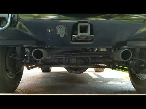 Hummer H2 with Flowmaster Super 10 Series Muffler ***follow murderhummer on instagram***
