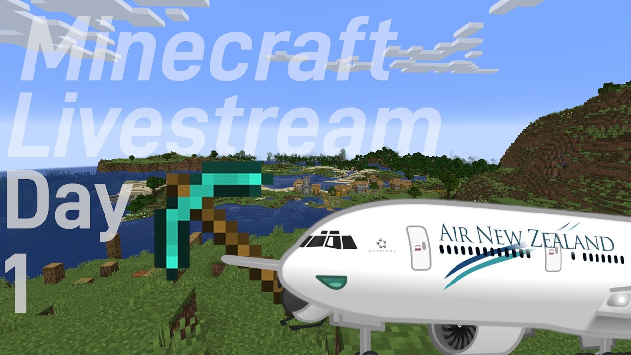 Minecraft Livestream: Day 1 - YouTube