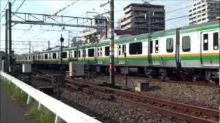 ある日の高崎線 211系 E233系 他