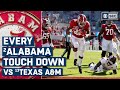 Every #2 Alabama Crimson Tide Touchdowns vs. #13 Texas A&M | SEC Highlights | CBS Sports HQ