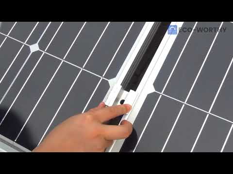 مراحل تركيب قاعدة او هيكل الألواح الشمسية      