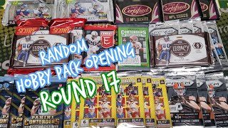 Random Football Card Hobby Pack Opening Round 17