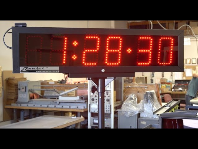 Details about   Big LED Race Timer Clock Digital Race Timing Clock Countdown Clockwork Race Car 