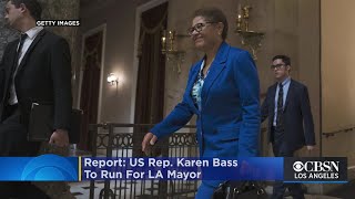 Report: US Rep. Karen Bass To Run For LA Mayor