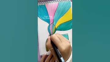 Unique Front Page Idea | Art ✨🖌️#shorts #frontpage #nhuandao