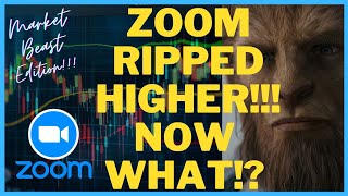 ZOOM RIPPED HIGHER NOW WHAT | PRICE PREDICTION | TECHNICAL ANALYSIS$ ZM
