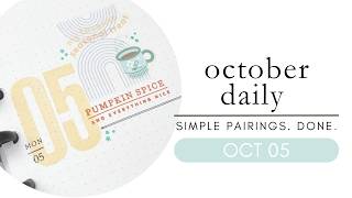 october daily 2026 • day 05