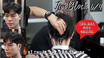 Cắt - Uốn - Ép Side Cho Thanh Niên Có Tóc Gáy Siêu Đặc Biệt | TWOBLOCK 6/4 | Ng . Tuấn Barber 17