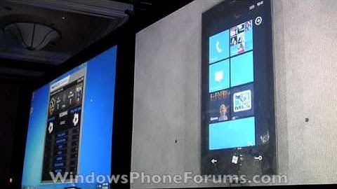Windows Phone Push Notification demo at Microsoft MIX 2010 demo .m4v