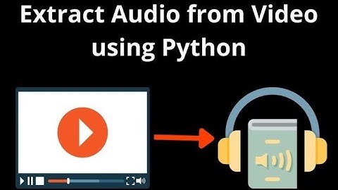 Uncover the Secret to Extracting Audio from Video with Python #python