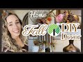 FALL CRAFTS & FALL DECOR 2021 // DOLLAR TREE DIY FALL DECORATING IDEAS