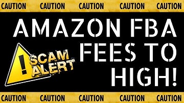 Amazon FBA Fees Too High - Ripped Off By Amazon 2025