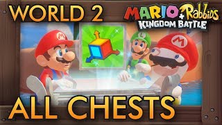 Mario   Rabbids Kingdom Battle - All Chest Locations  (World 2)