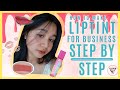 How to make Gel based liptint for business step by step
