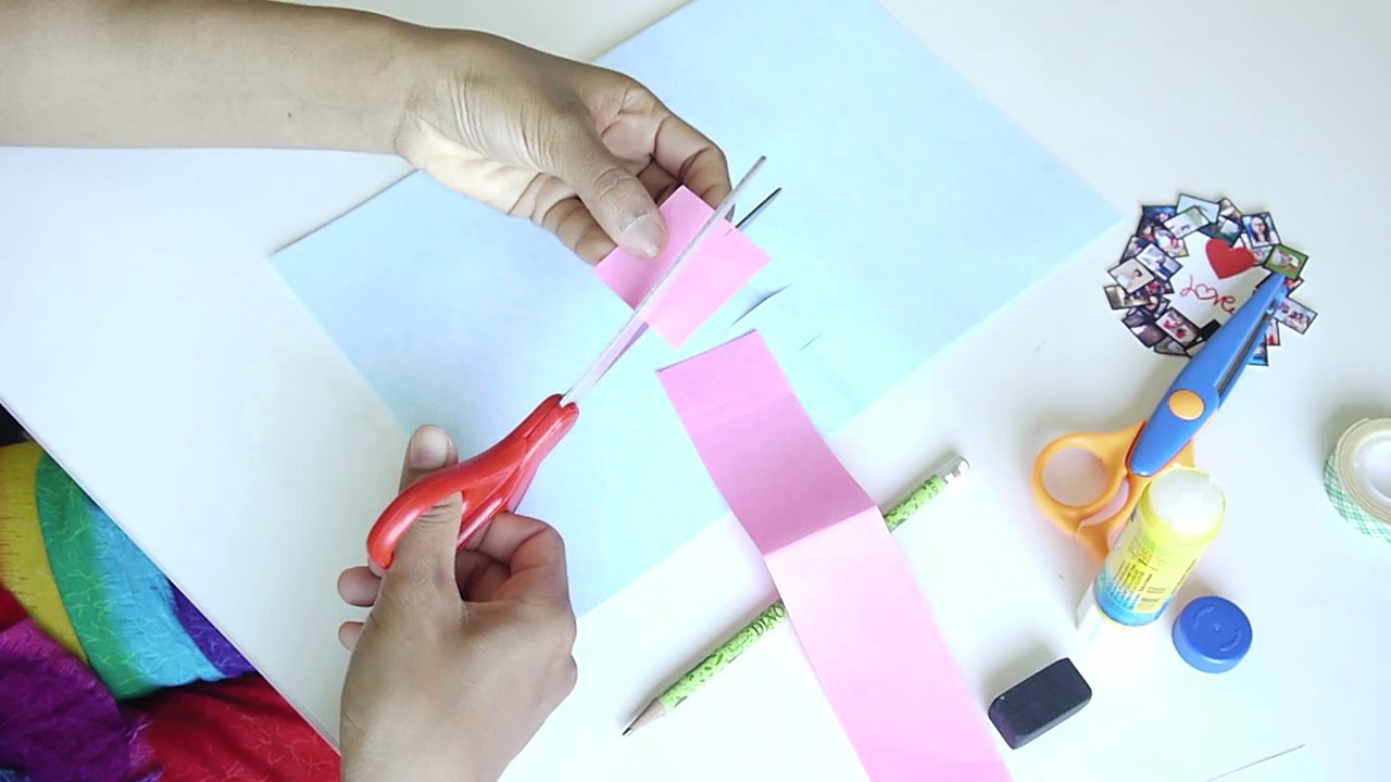 วิธีการทําป๊อปอัพการ์ดอวยพรปีใหม่ของขวัญเก๋ๆ DIY Pop-up Card I How to make New yaer Pop-up card