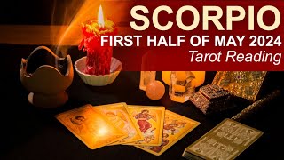 SCORPIO FIRST HALF OF MAY 2024 'A HEALTHY LIFE CHOICE & BIG EPIPHANY SCORPIO' #tarotreading #tarot
