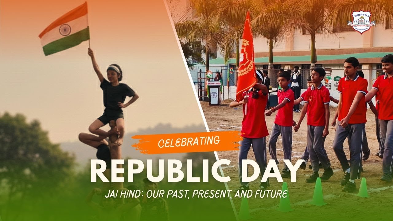 Празднование Дня Республики 2026 | Группа школ «Восходящая звезда» | 26 января 🇮🇳