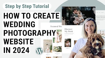 How to Create a Wedding Photography Website + Proofing Gallery in 2024 | Amie WordPress Theme