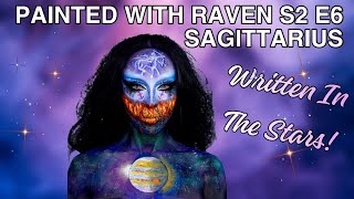 PAINTED WITH RAVEN S2 EP6 ELAINAS SAGITTARIUS LOOK