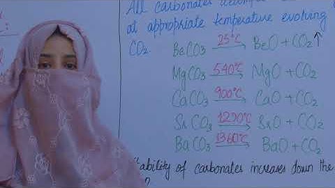 (CH#13 - Introduction to S and P Block Element) | Lecture-9 | Chemistry - HSSC-II
