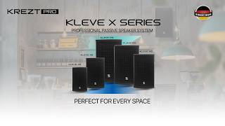 PASSIVE SPEAKER SYSTEM KLEVE X SERIES | KREZT PRO