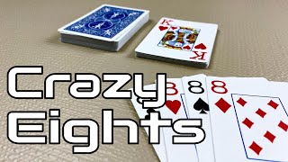 How to play Crazy Eights - a hand shedding card game for 2 or more players screenshot 5