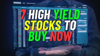 7 High Yield Dividend Stocks To BUY (November 2023)